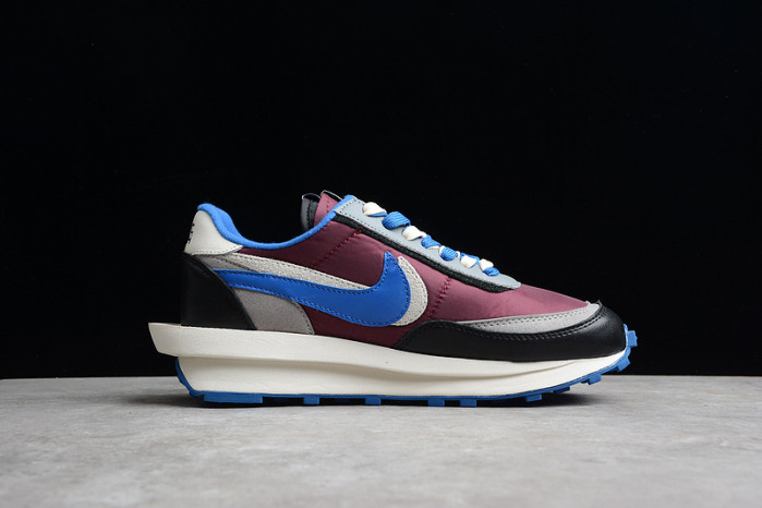 Nike Sacai x Undercover x LDWaffle ‘Night Maroon Team Royal’ DJ4877-600