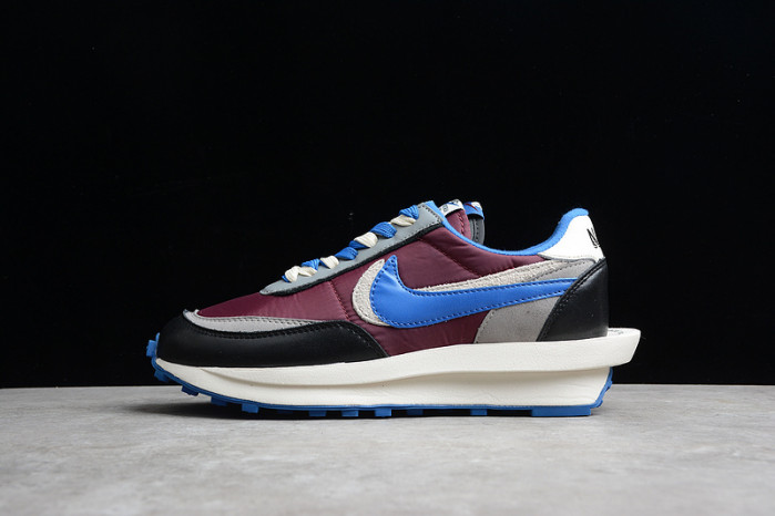 Nike Sacai x Undercover x LDWaffle ‘Night Maroon Team Royal’ DJ4877-600