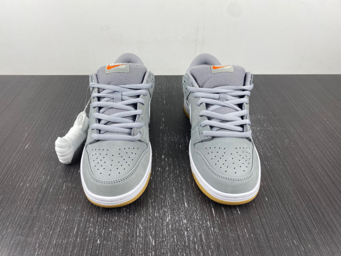 Nike Sb Dunk Low Pro Iso Orange Label Wolf Grey Gum DV5464-001