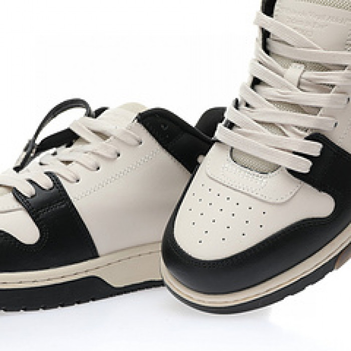 OFF-WHITE Out Of Office “OOO” Low Tops Black White