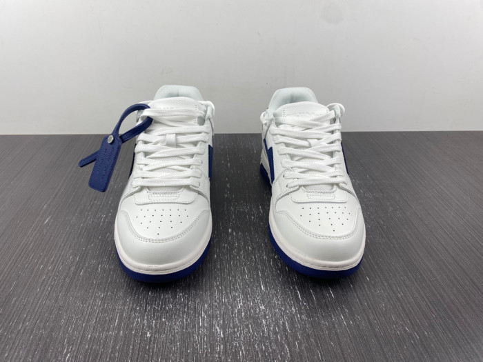 OFF-WHITE Out Of Office “OOO” Low Tops Dark Blue White EA001_0142