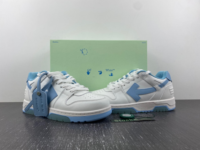 OFF-WHITE Out Of Office “OOO” Low White Blue (SS21) OMIA189S21LEA0010145