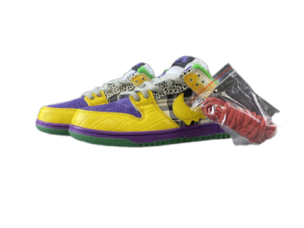 Nike Duck Low Pro Purple Yellow 318403-137