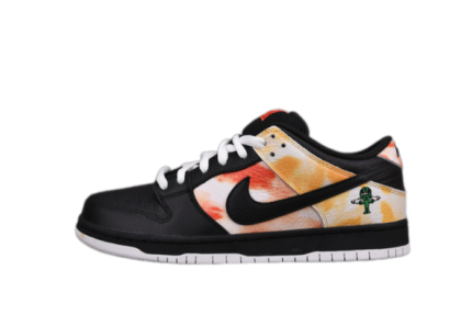 Dunk SB Low 'Tie-Dye Raygun - Black' - Nike - BQ6832-001