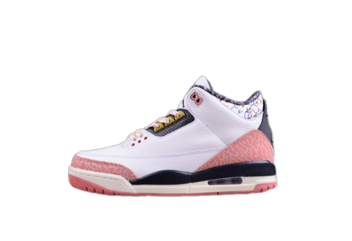 AIR JORDAN 3 GS “VINTAGE FLORAL” 441140-100