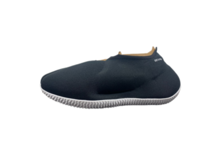 Yeezy Knit Runner 'Sulfur' Black With White - adidas - GW5354