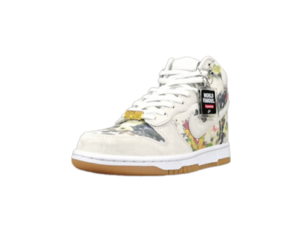 Supreme x Nike SB Dunk High “Rammellzee FD8779-100