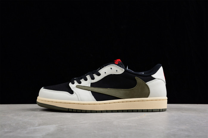 Travis Scott x Air Jordan 1 Low OG WMNS “Olive” DZ4137-106