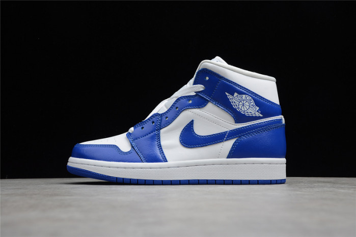 Wmns Air Jordan 1 Mid ‘Kentucky Blue’ BQ6472-104