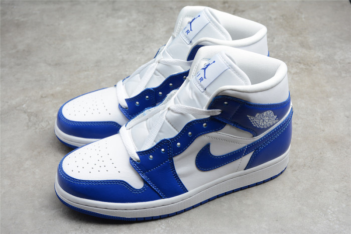 Wmns Air Jordan 1 Mid ‘Kentucky Blue’ BQ6472-104