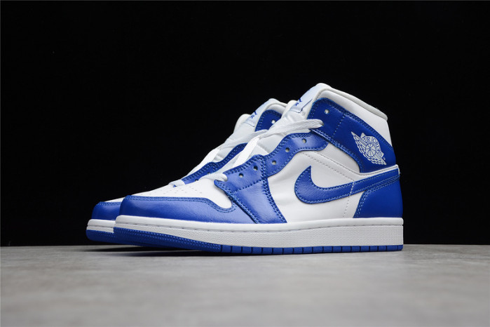 Wmns Air Jordan 1 Mid ‘Kentucky Blue’ BQ6472-104