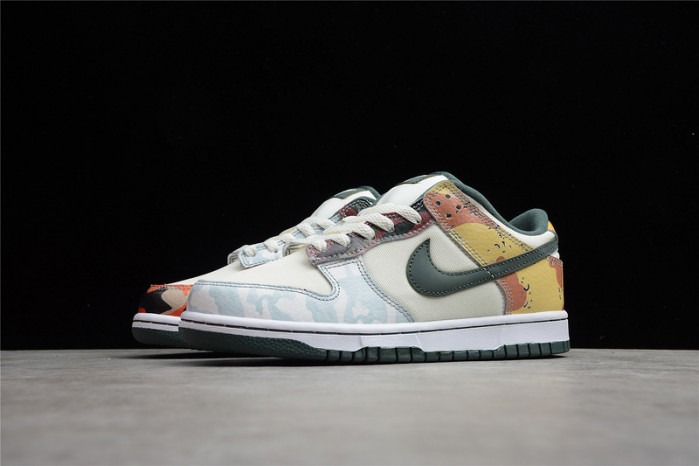 Nike Dunk Low SE Sail Multi-Camo – DH0957-100