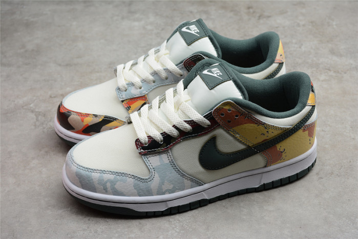 Nike Dunk Low SE Sail Multi-Camo – DH0957-100