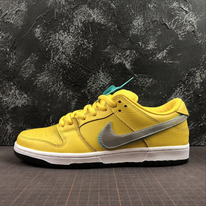 Nike SB Dunk Low Diamond Supply Co Canary Diamond (Friends and Family) BV1310-700