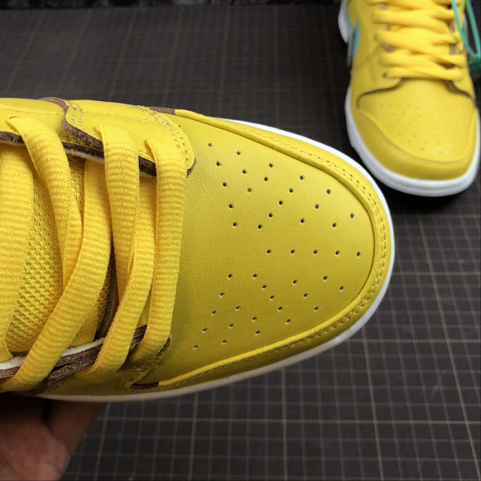 Nike SB Dunk Low Diamond Supply Co Canary Diamond (Friends and Family) BV1310-700