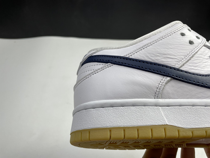 Nike SB Dunk Low Orange Label White Navy CZ2249-100