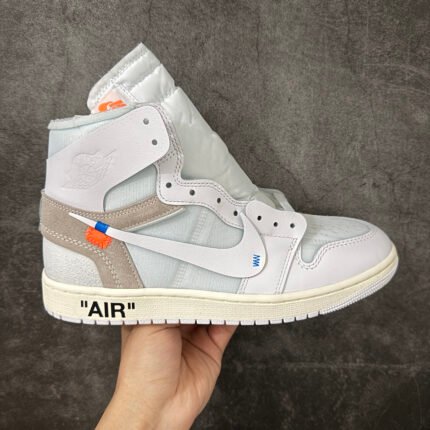 Jordan 1 Retro High Virgil Abloh Archive Alaska  AA3834-100